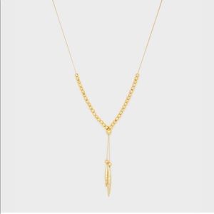 Gorjana gold adjustable necklace
